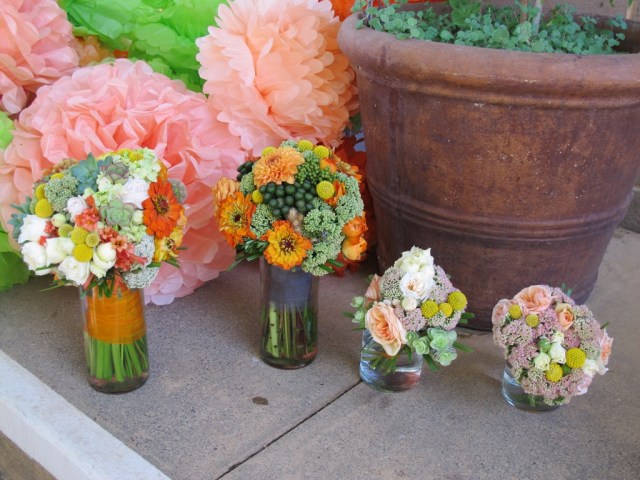 Kate's Blossoms, Quarryhill, The Girls' Bouquets